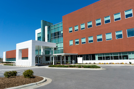 Healthcare building cleaning